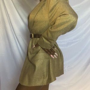 Tommy Hilfiger Nude Tweed Blazer Jacket